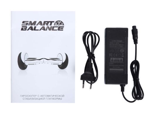 Гироскутер Smart Balance PRO 10.5 дюймов Белый Граффити